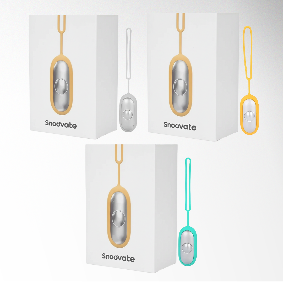 Snoovate Sleep Aid Device | The Natural Way to Relieve Stress, Anxiety & Improve Sleep