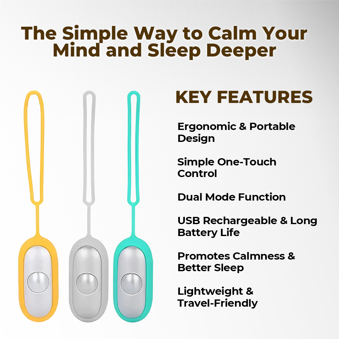 Snoovate Sleep Aid Device | The Natural Way to Relieve Stress, Anxiety & Improve Sleep